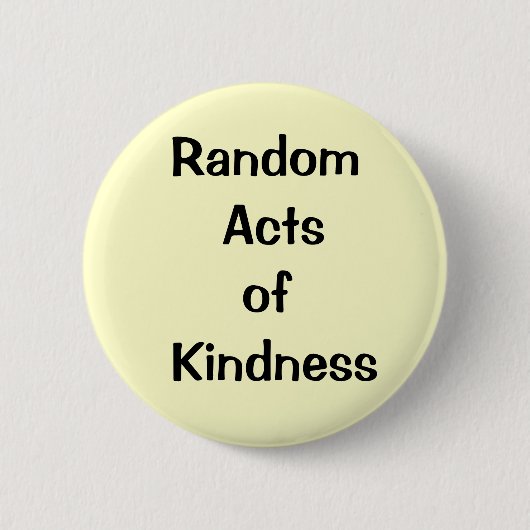 kindess, gelegentlich button (Vorderseite)