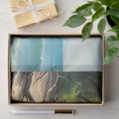 Kindheit an der Küste Seidenpapier (Geschenk)