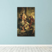 Kindheit Leinwanddruck (Insitu (Holzboden))