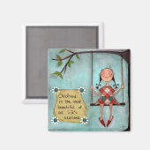 Kindheit - Magnet (Vorderseite/Rückseite)