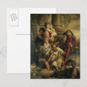 Kindheit Postkarte (Vorne/Hinten)