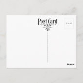 Kindheit Süße Postkarte (Rückseite)