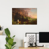 Kindheit - Thomas Cole Fine Art Poster (Heimbüro)