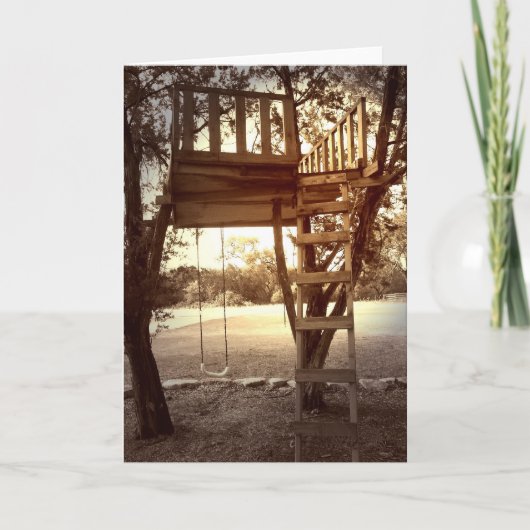 Kindheit träumt Karte (Vorderseite)