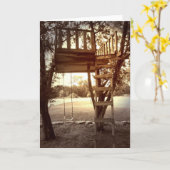 Kindheit träumt Karte (Gelbe Blume)