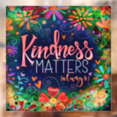 Kindheit zählt "Inspirivity" Fensterklammer Fensteraufkleber (Blatt 2)