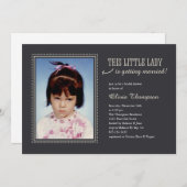 Kindheits-Foto-Brautparty-Einladungen Einladung (Vorne/Hinten)