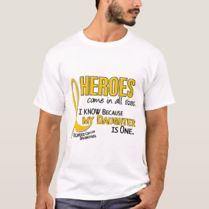Kindheits-Krebs-alle Helder sortiert 1 Tochter T-Shirt