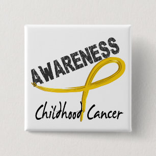 Kindheits-Krebs-Bewusstsein 3 Button