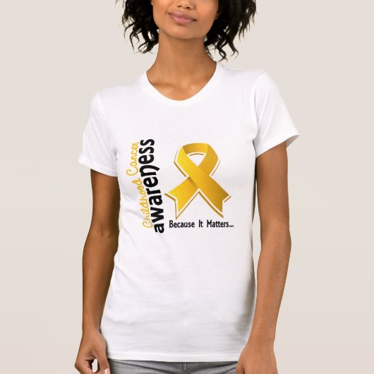 Kindheits-Krebs-Bewusstsein 5 T-Shirt (Vorderseite)