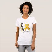 Kindheits-Krebs-Bewusstsein 5 T-Shirt (Vorne ganz)