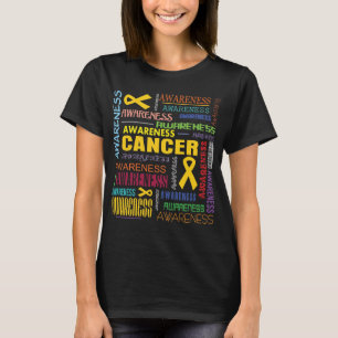 Kindheits-Krebs-Bewusstseins-Collage T-Shirt