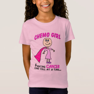 Kindheits-Krebs Chemo Mädchen-Shirt T-Shirt