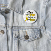 Kindheits-Krebs ENGEL 1 Sohn Button (Beispiel)