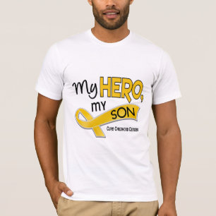 Kindheits-Krebs MEIN HELD MEIN SOHN 42 T-Shirt
