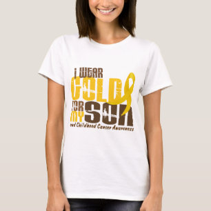 Kindheits-Krebs TRAGE ICH GOLD FÜR MEINEN SOHN 6, T-Shirt