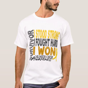 Kindheits-Krebs-Überlebender 4 T-Shirt