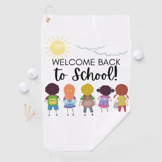 Kindheitserinnerung Golfhandtuch (Insitu)