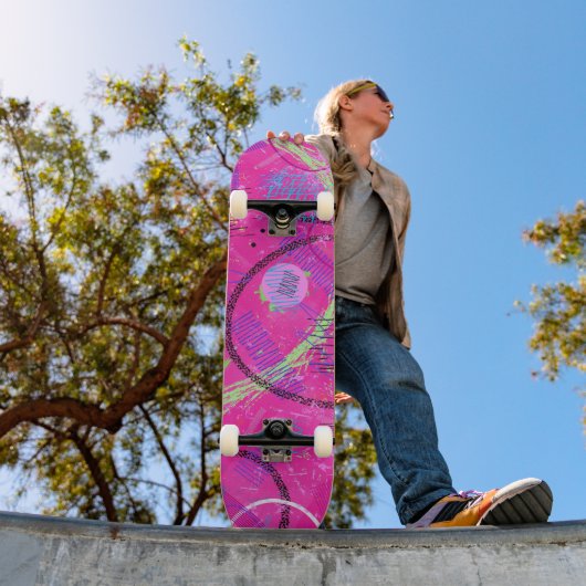 Kindheitserinnerungen Abstrakte Kunst  Skateboard (Außenbereich 1)