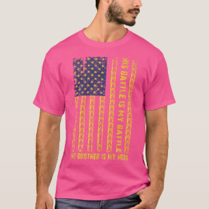 Kindheitskrebs-Bewusstsein September Mein Bruder i T-Shirt