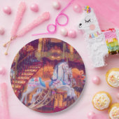 Kindheitstraum - alte Pferdekleider Pappteller (Party)