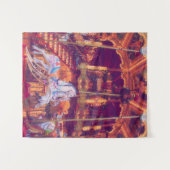 Kindheitstraum - alte Pferdekleider Wandteppich (Vorderseite (Horizontal))