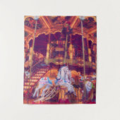 Kindheitstraum - alte Pferdekleider Wandteppich (Vorderseite)