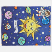 Kindheitsträume Sherpa-Decke Fleecedecke (Vorderseite (Horizontal))