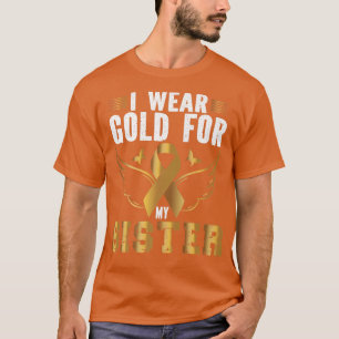 KINDHOOD KREBS BEWUSSTSEIN ICH TRAGE GOLD FÜR MEIN T-Shirt