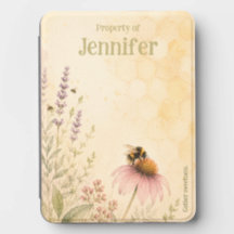 Kindle-Hülle • Personalisierte Biene und Wildblume