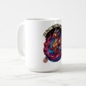 Kindle The Streets T-Shirt Kaffeetasse (Vorderseite Links)