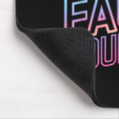 Kindly Go Fact Yourself Funny Cyber Vibes Slogan S Mousepad (Ecke)