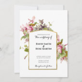 Kindly Join Us Eucalyptus Blätter Wedding Card Einladung (Vorderseite)