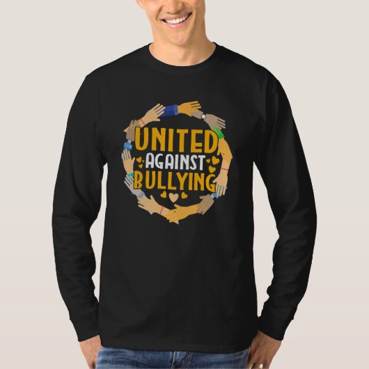 Kindness Anti Bullying Unity Day United Against Bu T-Shirt (Vorderseite)