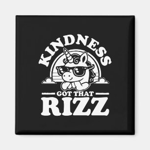 Kindness Anti Bullying Week Einhorn Got Rizz Stick Magnet
