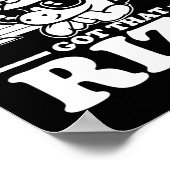 Kindness Anti Bullying Week Einhorn Got Rizz Stick Poster (Ecke)