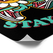 Kindness Anti Bullying Week Niedlich Bleibe Vibin  Poster (Ecke)