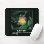 Kindness Baby Oriole Inspiration Mousepad (Mit Mouse)