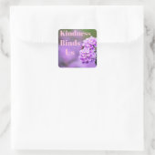 Kindness bindet uns Sticker (Tasche)