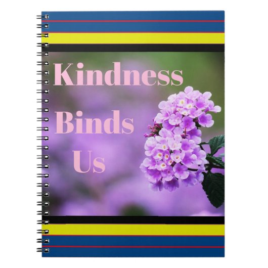 Kindness bindet uns Sticker Notizblock (Vorderseite)