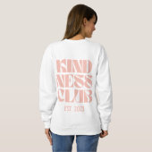 Kindness Club Sweatshirt (Schwarz voll)