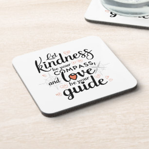 Kindness Compass Untersetzer