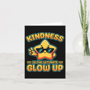 Kindness gegen Schikanen Woche ultimativer Glanz Karte