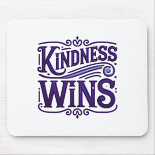 Kindness gewinnt Sticker Mousepad