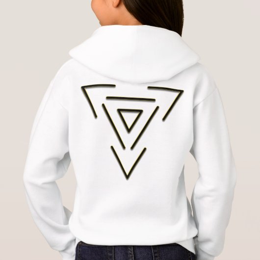 Kindness Girl's Pullover Hoodie (Rückseite)