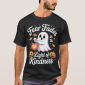Kindness Glows - Spooky Ghost Lantern T-shirt (Vorderseite)