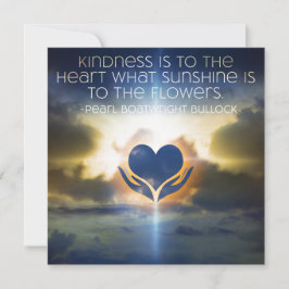 Kindness Inspiration Note Card 5x5 Save The Date