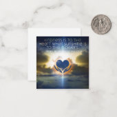 Kindness Inspiration Note Card Mitteilungskarte (Vorderseite/Rückseite Beispiel)