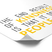 Kindness Inspiration Poster (Ecke)