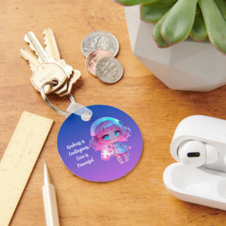 Kindness is Contagious, Care is Powerful Key Ring Schlüsselanhänger